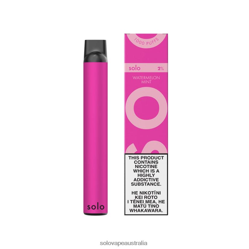 Watermelon Mint Solo Disposable Vape ZN6LB02 | Solo Disposable Vape Review